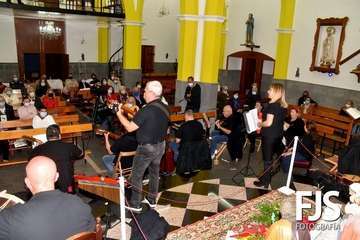 Concierto navideño en el templo de Lomo Magullo/Francisco Javier Santana.